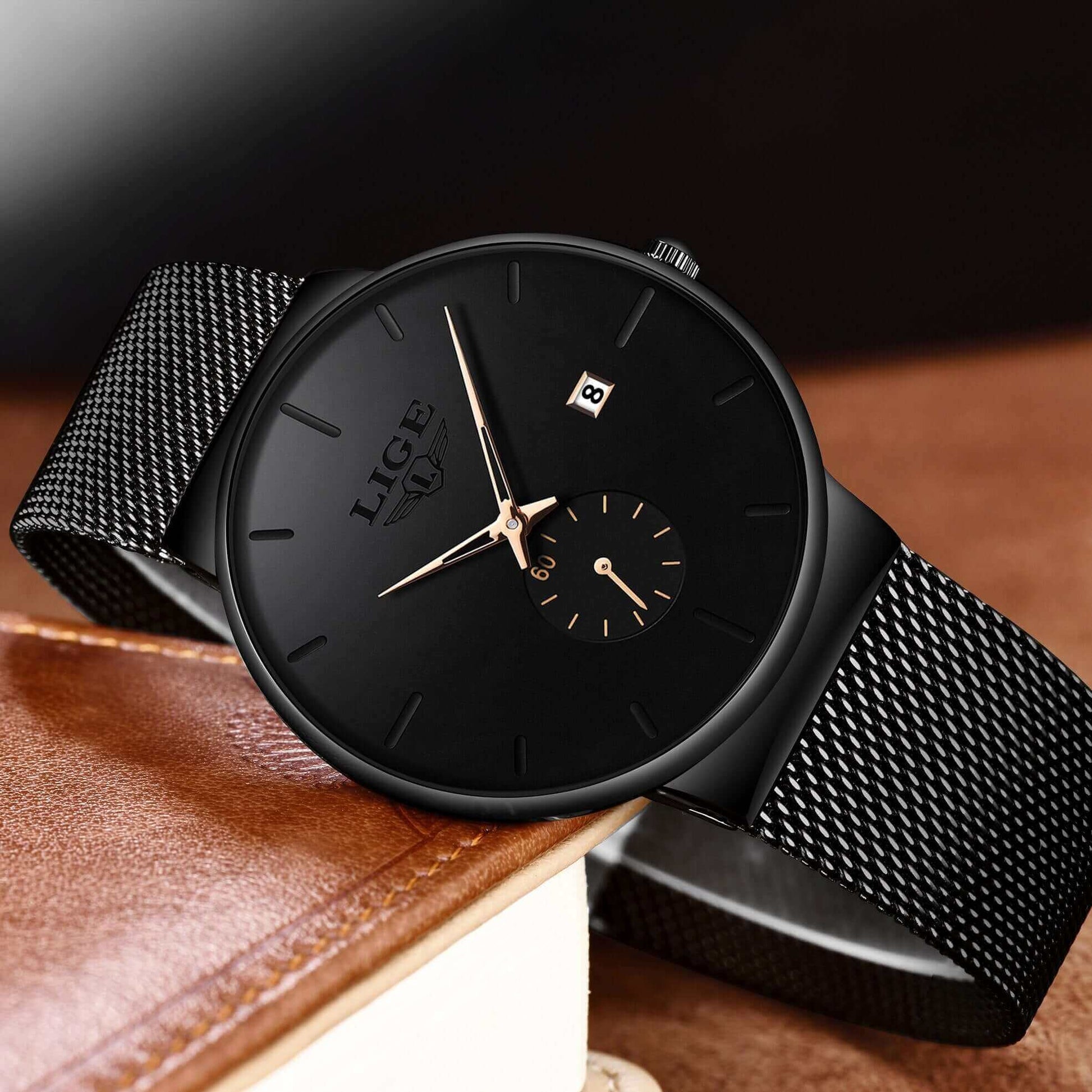 2023 Fashion Mens Watches Top Brand Luxury Quartz Watch Men Casual Slim Mesh Steel Waterproof Sport Watch Relogio Masculino -  from PurelyFreshAir | Available at PurelyFreshAir