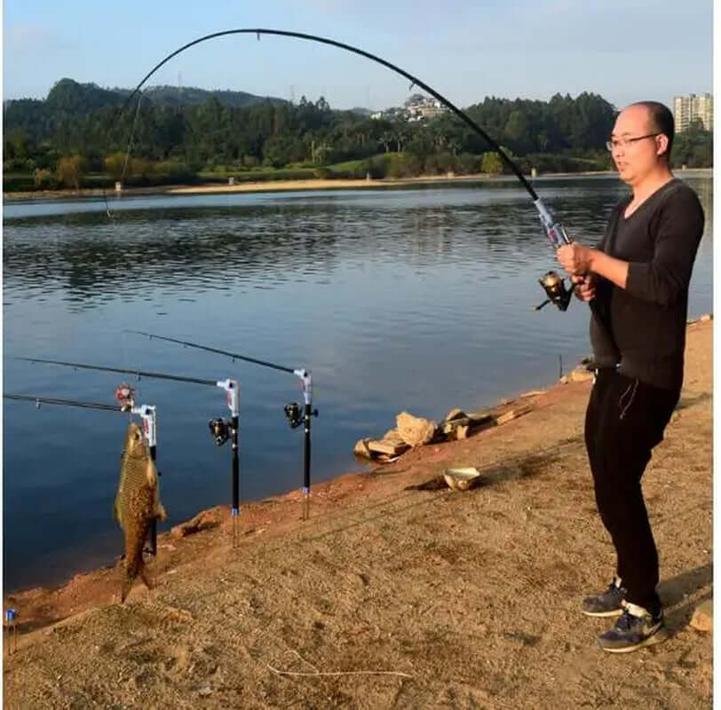 New! 2.1M/2.4M/2.7M/3.0M Automatic Fishing Rod Spinning Sensitive Telescopic Automatic Spring Fishing Pole Glassfiber Rod Ice -  from PurelyFreshAir | Available at PurelyFreshAir