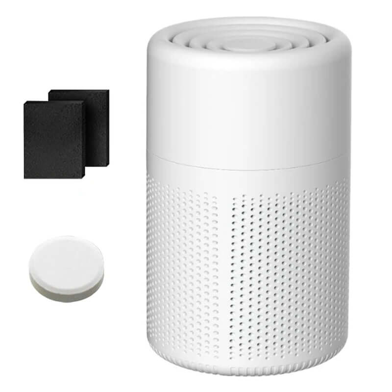 Multifunctional Desktop Air Purifier Remove with Auto Air Quality Monitoring Small Air Purifier Quiet Air Cleaner for Home -  from My Store | Available at PurelyFreshAir