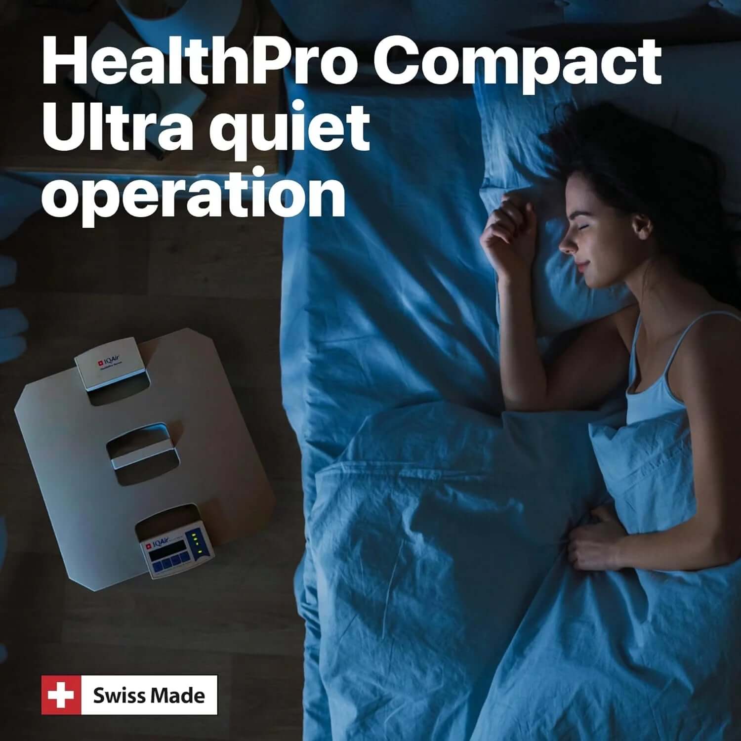 Healthpro Compact H14 Hyperhepa Air Purifer for Large Rooms up to 1240 Sq Ft - Filters Bacteria/Viruses, Smoke, Allergens, and Asthma Triggers -  from My Store | Available at PurelyFreshAir