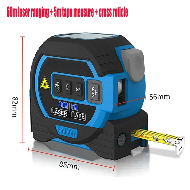 "Get precise measurements with this 3-in-1 Laser Tape Measure! 📏✨ #lasermeasurement #DIYprojects" -  from PurelyFreshAir | Available at PurelyFreshAir