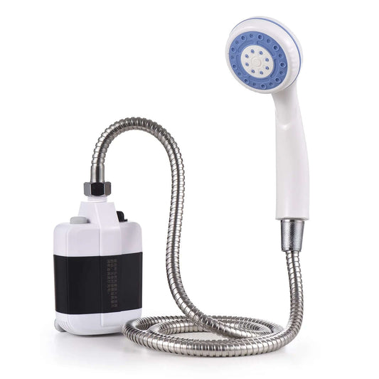 Portable Camping Shower Outdoor USB Rechargeable Electric Shower Pump for Camping Car Washing Gardening Pet Cleaning -  from PurelyFreshAir | Available at PurelyFreshAir