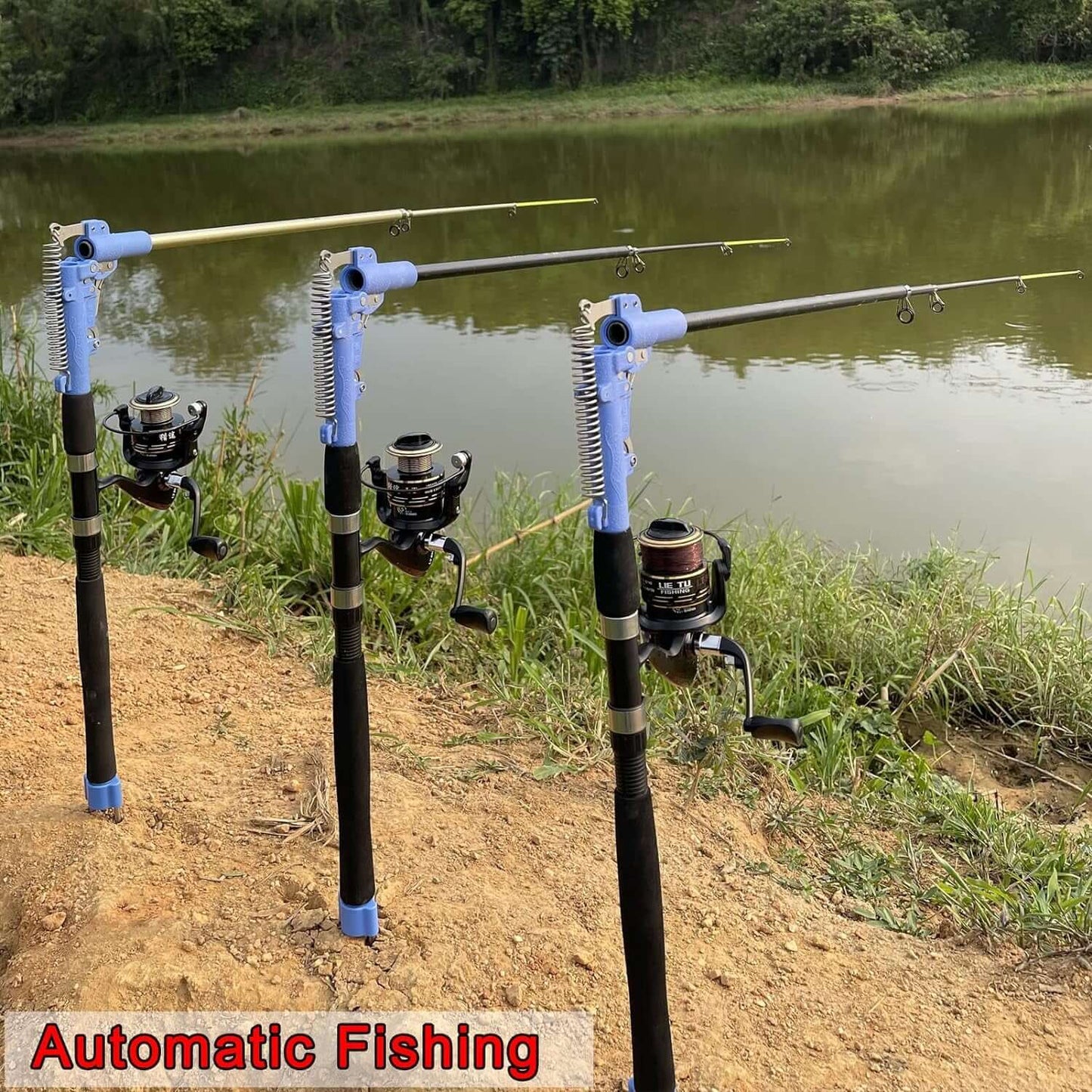 Automatic Fishing Rod and Reel Combos Telescopic Fishing Pole with Reel Combo Sea Saltwater Freshwater Kit Fishing Rod Kit -  from PurelyFreshAir | Available at PurelyFreshAir