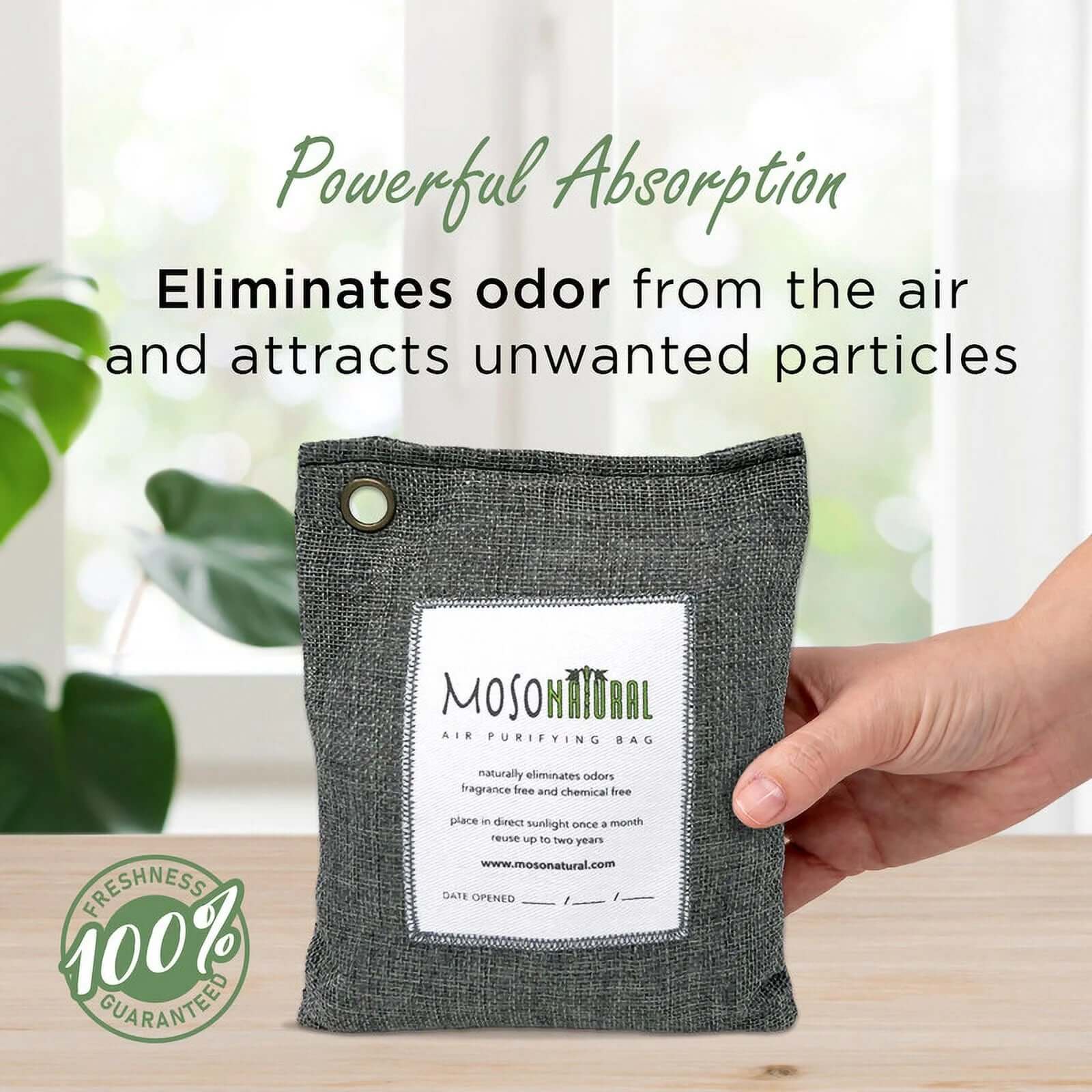 Air Purifying Bag 200G. Unscented Odor Eliminator for Cars, Closets & Small Spaces -  from My Store | Available at PurelyFreshAir