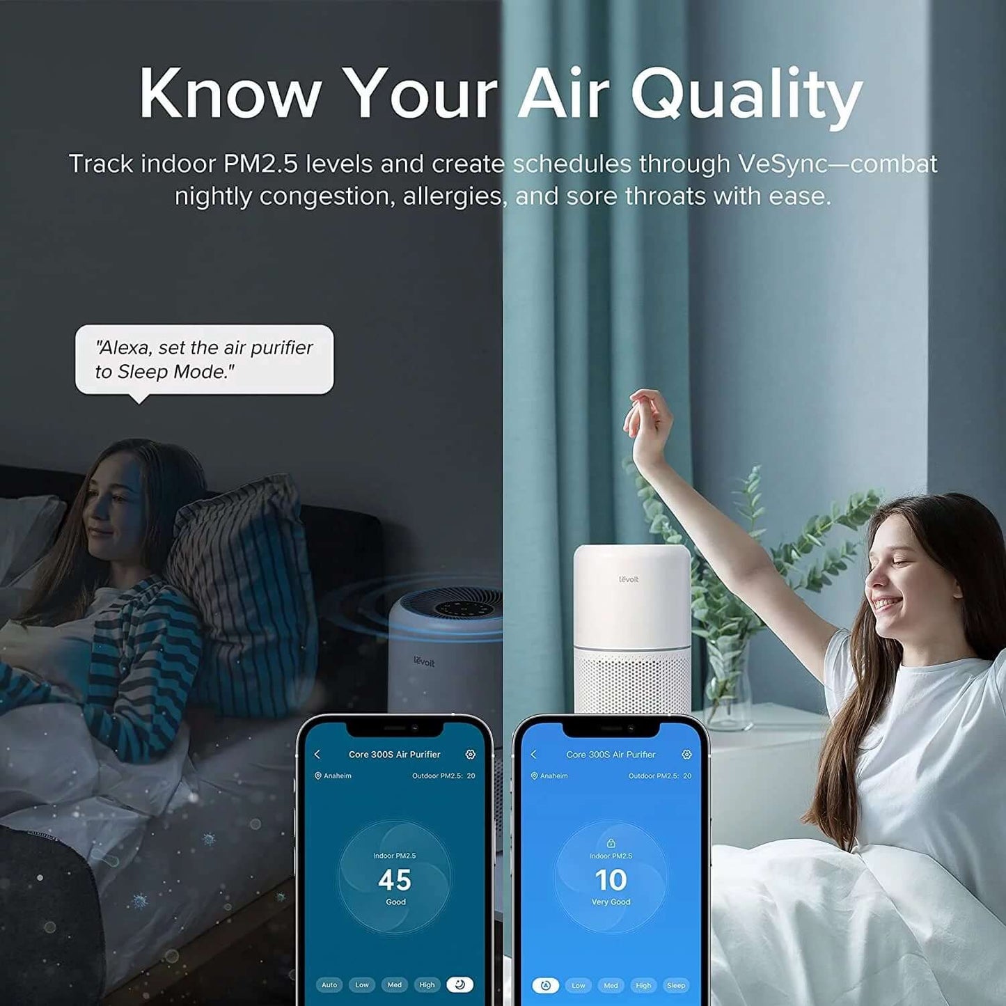 Air Purifier Plasmapro 300S, True HEPA Smart Air Cleaner for Large Room White & Black Vent -  from My Store | Available at PurelyFreshAir